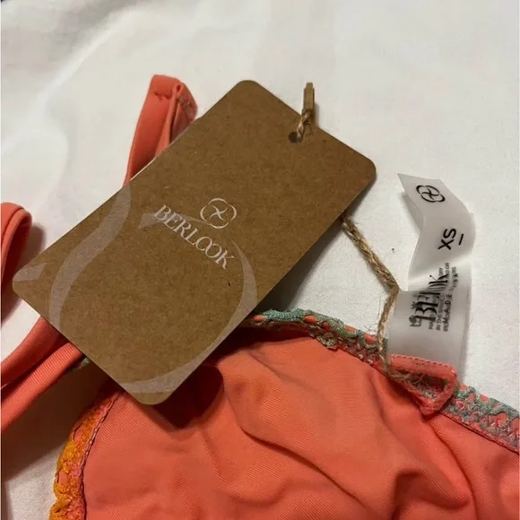 Colorful Crochet Bikini Set - Picture 2 of 4